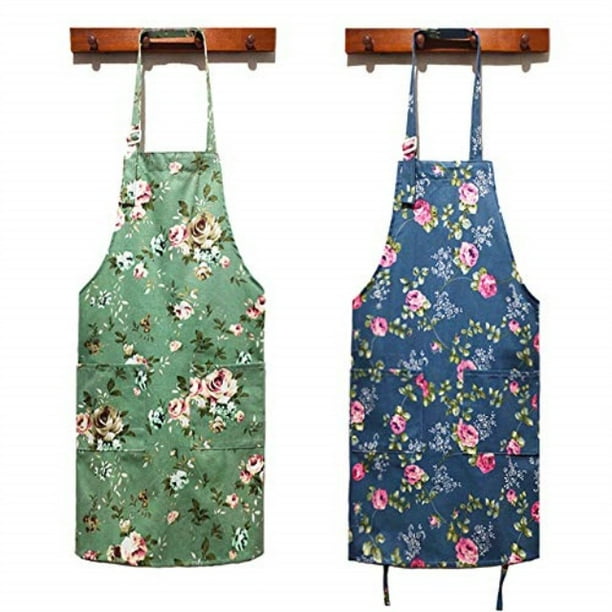 Details about / Summer Watermelon Cotton Linen Kitchen Apron Washable Bib Adult Kids Aprons